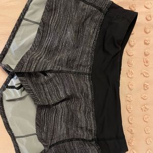 Lululemon Size 2 speed up shorts low rise 2.5”